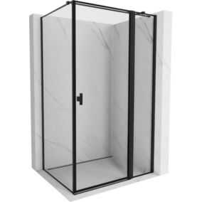 Kabina prysznicowa Mexen Mist T czarna 75 x 80 cm 8A4T-075-080-70-70-P 1 szt.