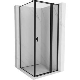 Kabina prysznicowa Mexen Mist T czarna 90x90 cm 8A4T-090-090-70-70-P 1 szt.