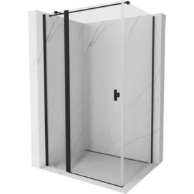 Kabina prysznicowa Mexen Mist T czarna 95x80 cm 8A4T-095-080-70-00 1 szt.