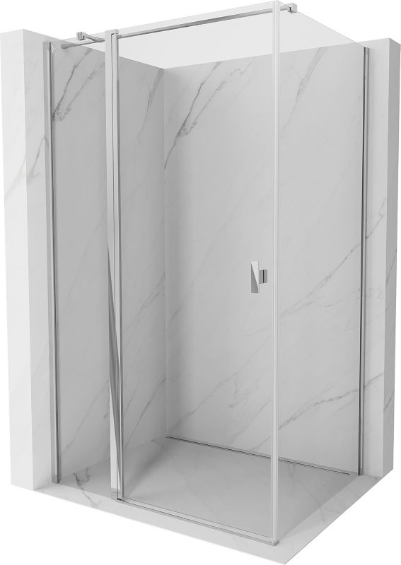 Kabina prysznicowa Mexen Mist T transparent chrom 110x85 cm 1 szt.