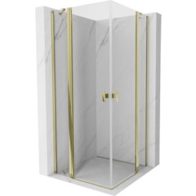 Kabina prysznicowa Mexen Mist złota 90x90 cm 8A4-090-090-50-00 1 szt.
