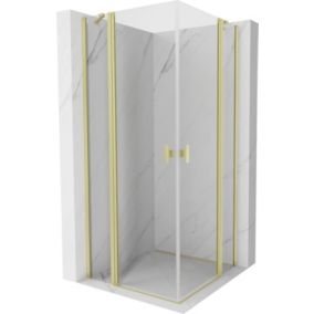 Kabina prysznicowa Mexen Mist złota 90x90 cm 8A4-090-090-55-00 1 szt.
