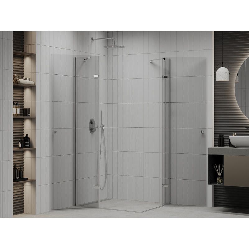 Kabina prysznicowa Mexen Roma chrom transparent 1 szt.