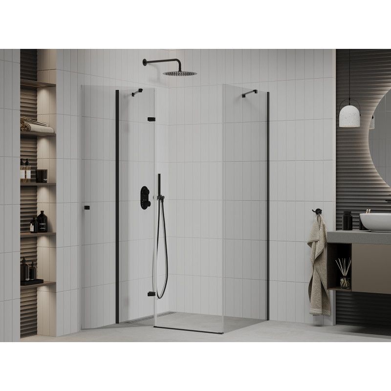 Kabina prysznicowa Mexen Roma czarna  854-110-080-70-00 1 szt.