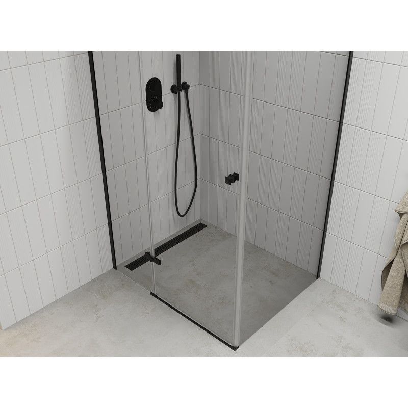 Kabina prysznicowa Mexen Roma czarna  854-110-080-70-00 1 szt.