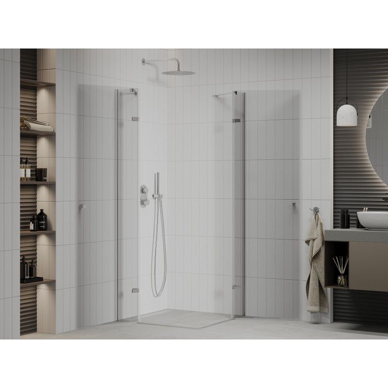 Kabina prysznicowa Mexen Roma transparent, chrom 1 szt.