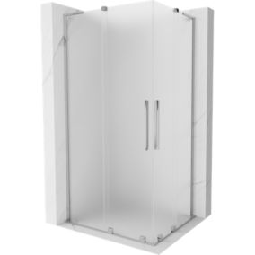 Kabina prysznicowa Mexen Velar L Duo rozsuwana 100 x 90 cm szron chrom 1 szt.
