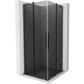 Kabina prysznicowa Mexen Velar L Duo rozsuwana 80 x 80 cm grafit gun metal 1 szt.