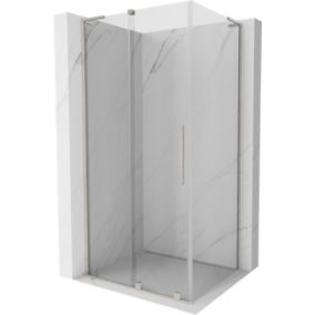 Kabina prysznicowa Mexen Velar L rozsuwana 100 x 120 cm transparent nikiel szczotkowany 1 szt.