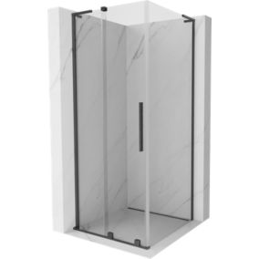 Kabina prysznicowa Mexen Velar L rozsuwana 120 x 120 cm transparent gun gray szczotkowany 1 szt.