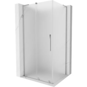 Kabina prysznicowa Mexen Velar L rozsuwana 120 x 70 cm szron chrom 1 szt.
