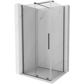 Kabina prysznicowa Mexen Velar rozsuwana 130 x 100 cm transparent gun metal 1 szt.