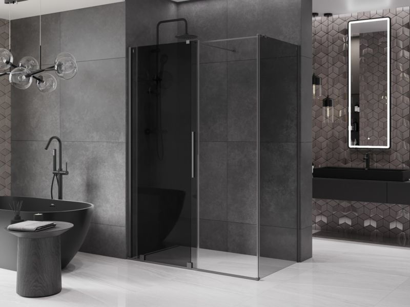 Kabina prysznicowa Mexen Velar rozsuwana 150 x 90 cm grafit gun metal 1 szt.