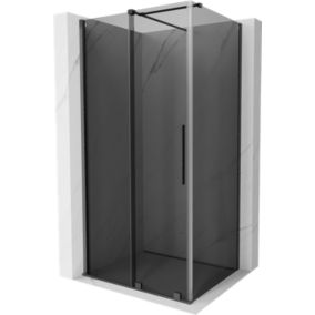 Kabina prysznicowa Mexen Velar rozsuwana 90 x 85 cm grafit gun gray szczotkowany 1 szt.