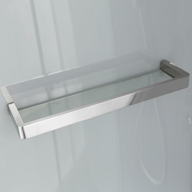 Kabina prysznicowa półokrągła GoodHome Beloya 90 cm chrom z hydromasażem