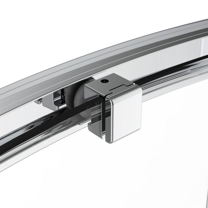 Kabina prysznicowa półokrągła GoodHome Maza 80 cm chrom/transparentna