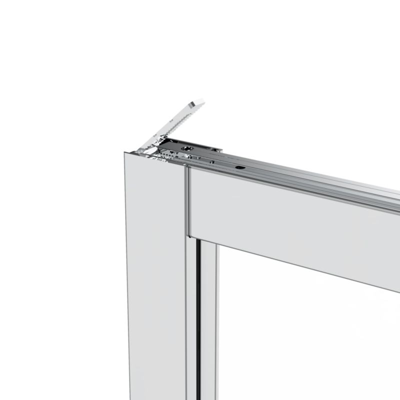 Kabina prysznicowa półokrągła GoodHome Maza 80 cm chrom/transparentna
