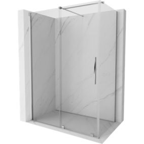 Kabina prysznicowa prostokątna Mexen Velar chrom transparent  871-160-070-01-01 1 szt.
