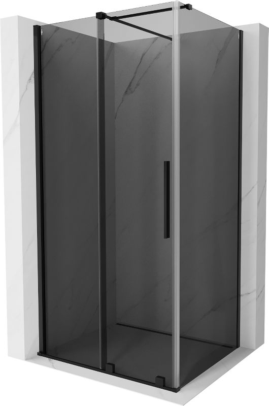Kabina prysznicowa prostokątna Mexen Velar grafit/czarna  871-100-080-41-70 1 szt.