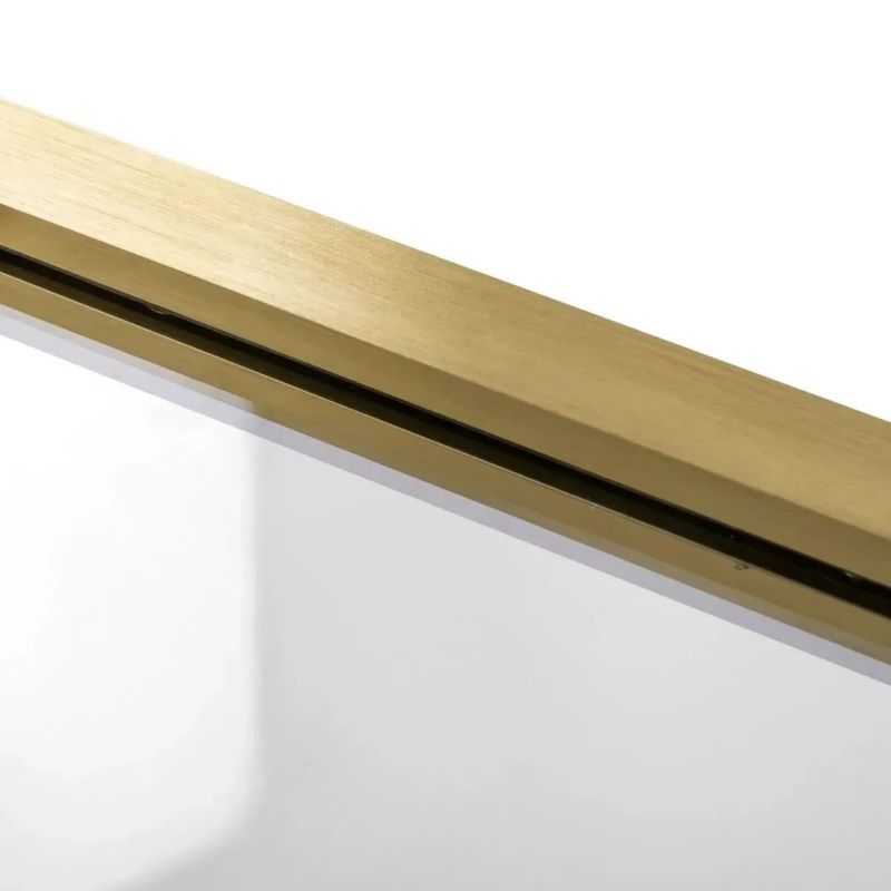 Sprchová kabina Rea Atlas 80x80 Gold Brushed Right, 1 ks.
