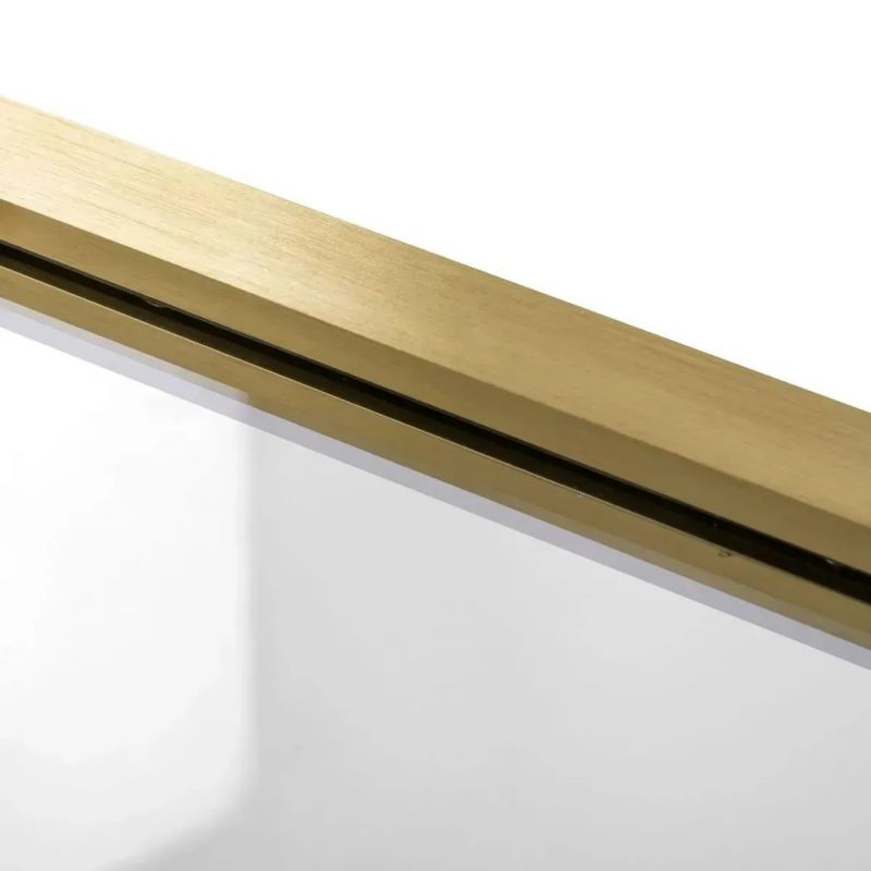 Sprchová kabina Rea Atlas 90x80 Gold Brushed Right, 1 ks.