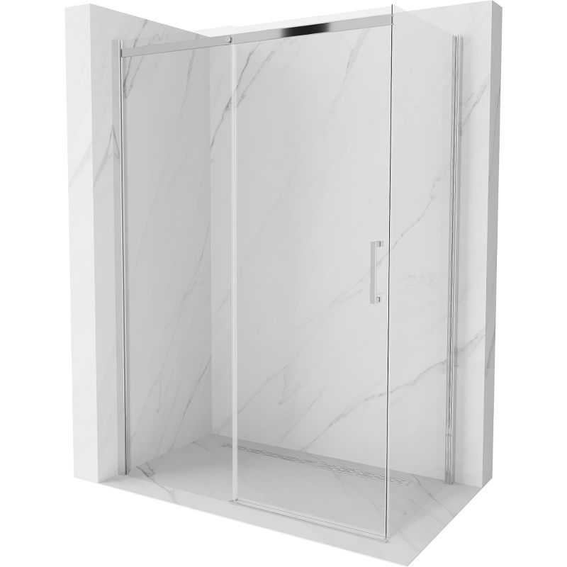Kabina prysznicowa rozsuwana Mexen Omega transparent 1 szt.