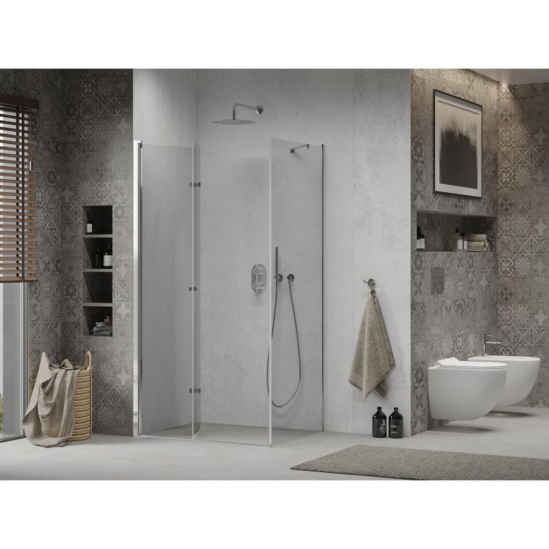 Kabina prysznicowa składana Mexen Lima chrom transparent  856-080-070-01-00 1 szt.
