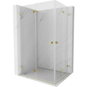 Kabina prysznicowa składana Mexen Lunar-F złota 95x70 cm 836-095L-070P-50-00 1 szt.