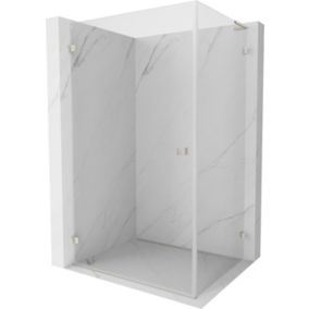 Kabina prysznicowa uchylna Mexen Lunar-B L transparent 90x80 cm 1 szt.