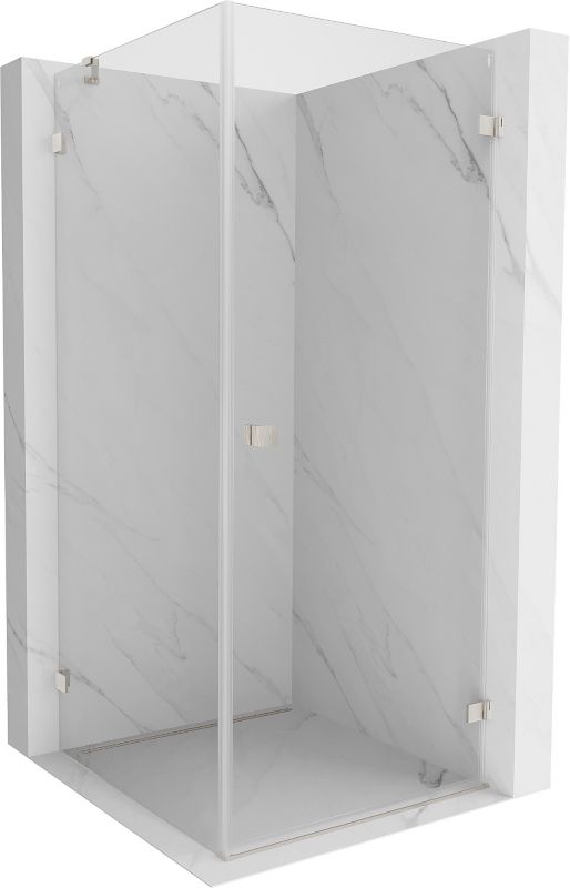 Kabina prysznicowa uchylna Mexen Lunar-B transparent 100x100 cm 1 szt.