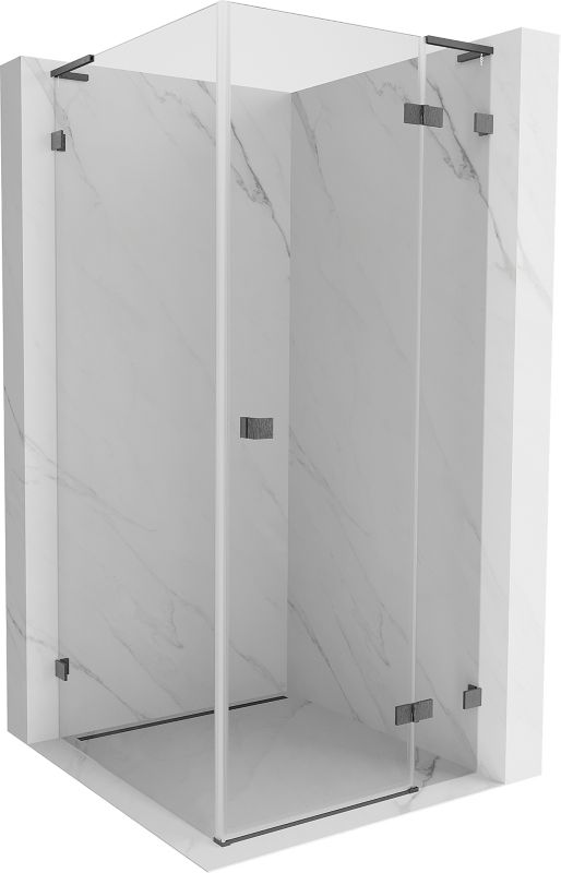 Kabina prysznicowa uchylna Mexen Lunar l gun gray 834L-070-070-66-00-P 1 szt.