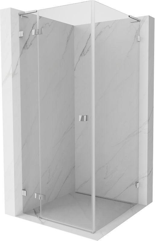Kabina prysznicowa uchylna Mexen Lunar L transparent chrom 834L-100-100-01-00-L 1 szt.