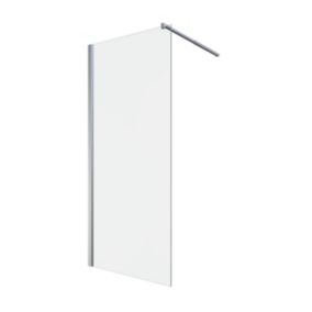 Kabina prysznicowa walk-in GoodHome Beloya 100 cm chrom/transparentna