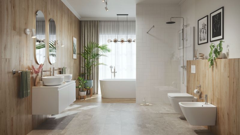 Kabina prysznicowa walk-in GoodHome Beloya 100 cm chrom/transparentna