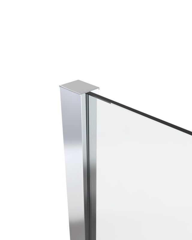 Kabina prysznicowa walk-in GoodHome Beloya 100 cm chrom/transparentna