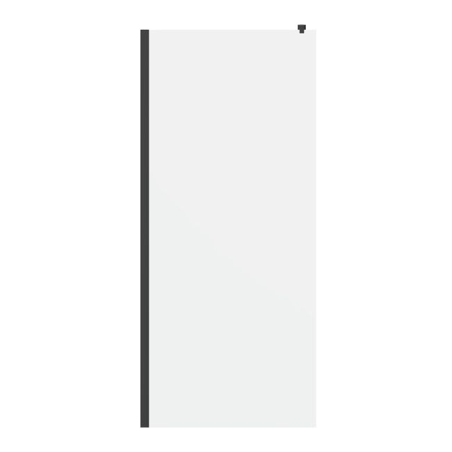 Kabina prysznicowa walk-in GoodHome Beloya 80 cm transparentna/czarna