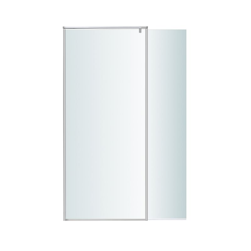 Kabina prysznicowa walk-in GoodHome Ezili 80 + 38 cm chrom/transparentna