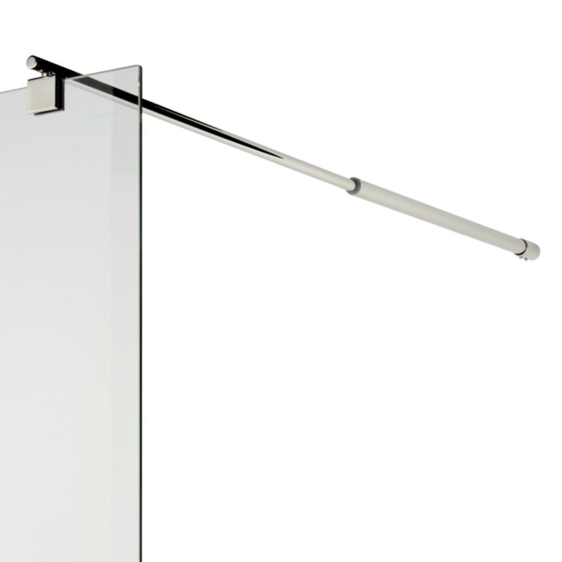 Sprchový kout Onega Walk-in 120 cm chrom/vzor.