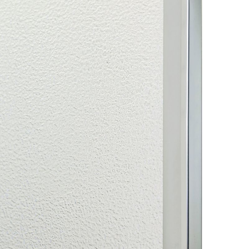 Kabina prysznicowa z brodzikiem Kerra Malibu 90x90 cm chrom z mrożonym szkłem 1 szt.