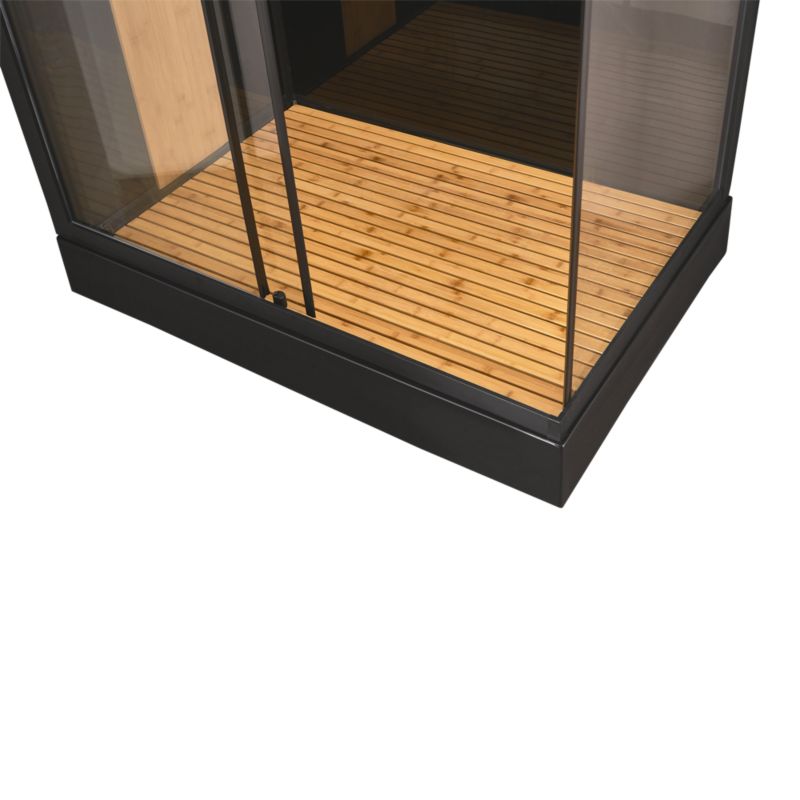 Kabina prysznicowa z hydromasażem Bamboo 80 x 120 cm prostokątna brodzik