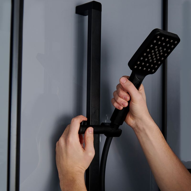 Kabina prysznicowa z hydromasażem GoodHome Beloya 90 cm półokrągła