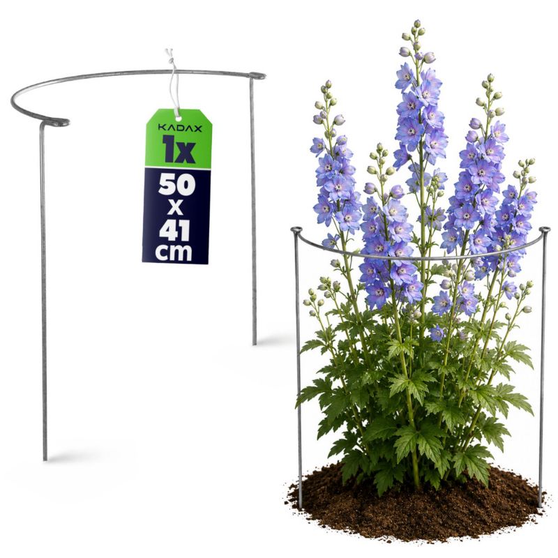 KADAX Podpora Kwiatowa Z Oczkiem Obejma Do Roślin 50 cm 1 szt.