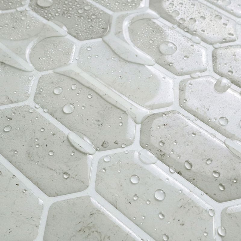 Kafelki ścienne samoprzylepne płytki Mazovia 30,5 x 30,5 cm odporne na zachlapania, geometryczne Kremowe 10 szt.