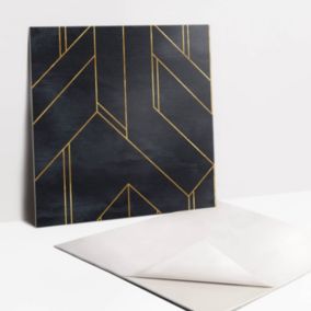 Kafelki samoprzylepne Tulup 30x30 cm Abstrakcyjne linie 9 szt.