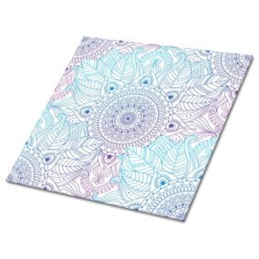 Kafelki samoprzylepne Tulup 30x30 cm Arabska mandala. 9 szt.