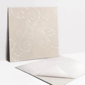 Kafelki samoprzylepne Tulup 30x30 cm Delikatne pnącza 9 szt.