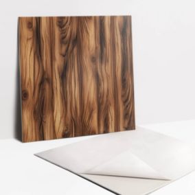 Kafelki samoprzylepne Tulup 30x30 cm Drewno tekstura 9 szt.