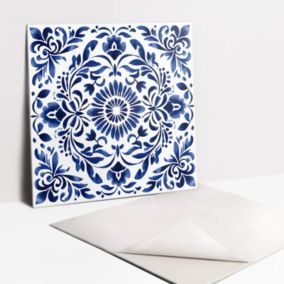 Kafelki samoprzylepne Tulup 30x30 cm Florystyczny ornament 9 szt.