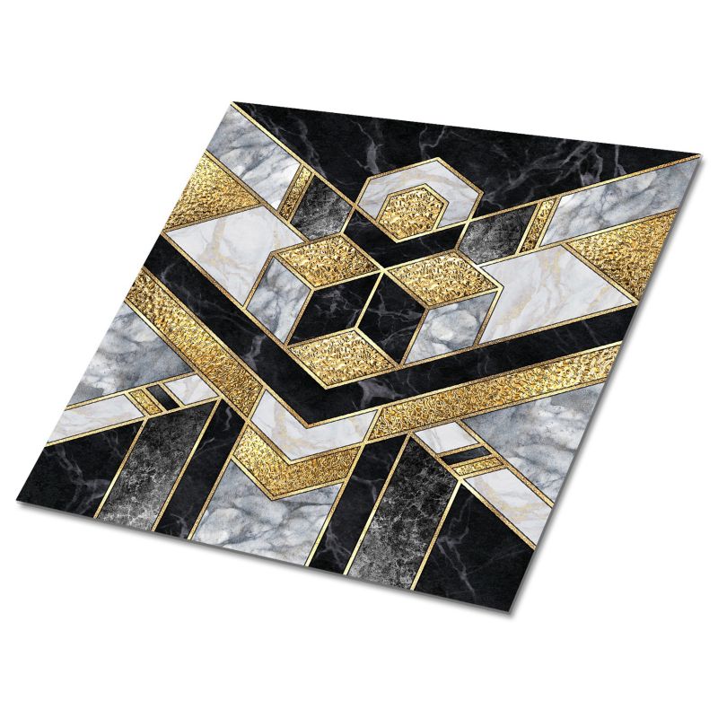 Kafelki samoprzylepne Tulup 30x30 cm Iluzja geometryczna. 9 szt.
