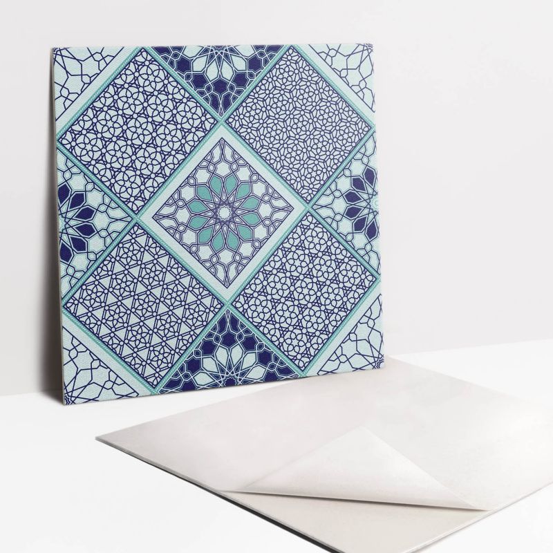 Kafelki samoprzylepne Tulup 30x30 cm Kafle portugalskie 9 szt.
